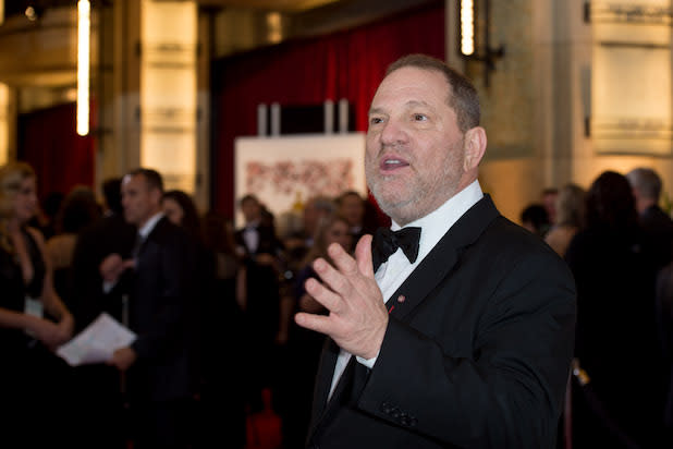 Harvey Weinstein at the Oscars