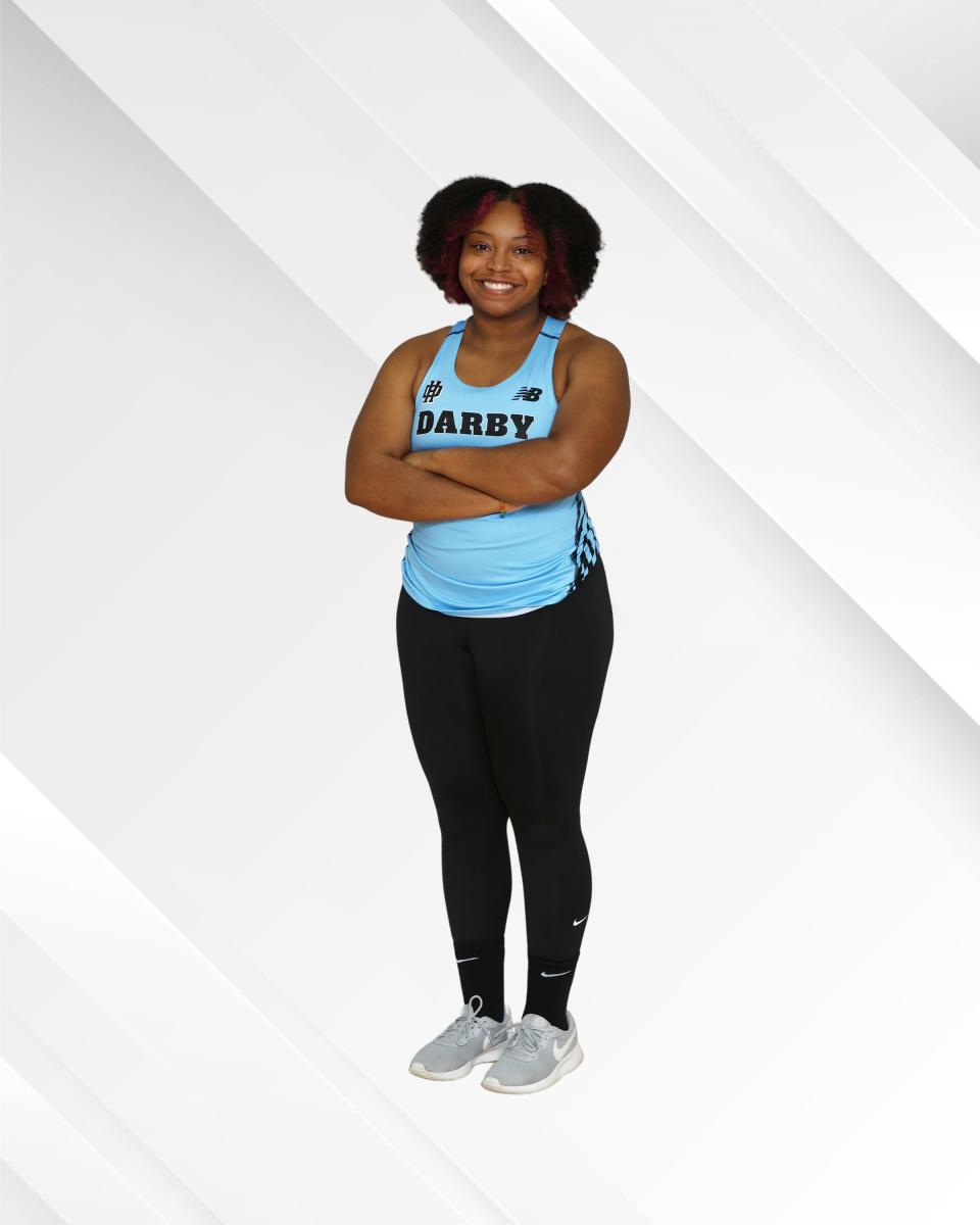 Ashley Cornathan, Hilliard Darby track and field