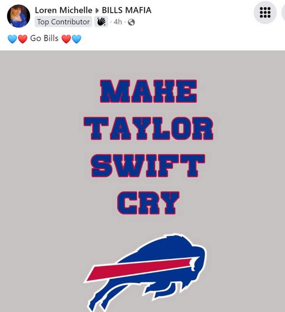 A Bills fan posted this meme to a fan page.