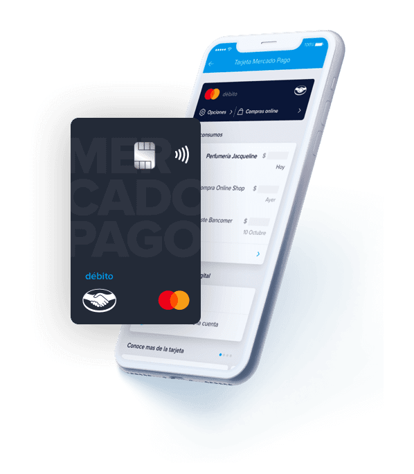 Mercado Pago ofrece una tarjeta de débito