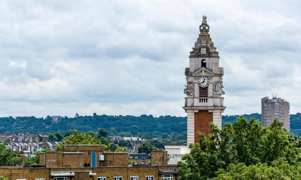 <span>Lambeth town hall in south London. Residents in one estate were told their annual heating and hot water charge was rising from £959 to £4,344.</span><span>Photograph: Jonathan Harbourne/Alamy</span>