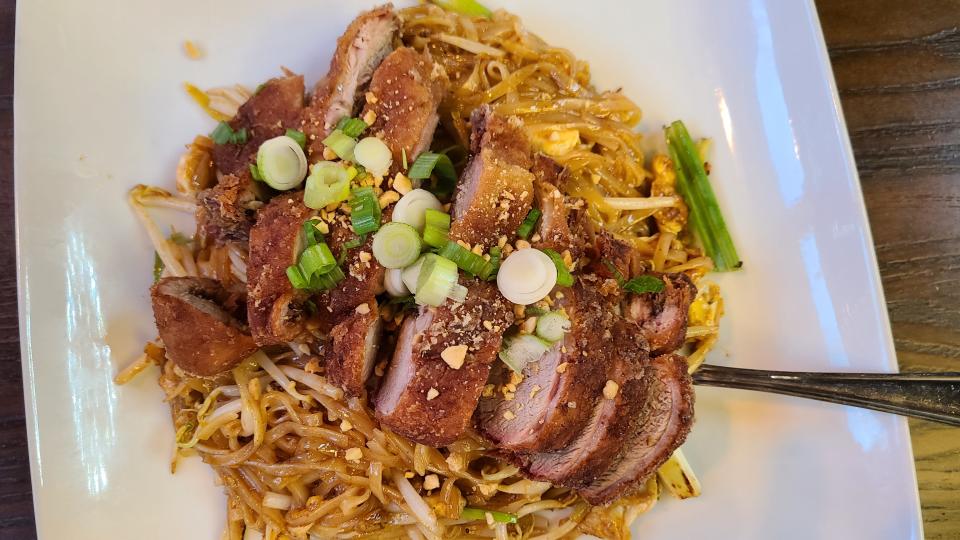 Thesen's duck pad Thai ($26)