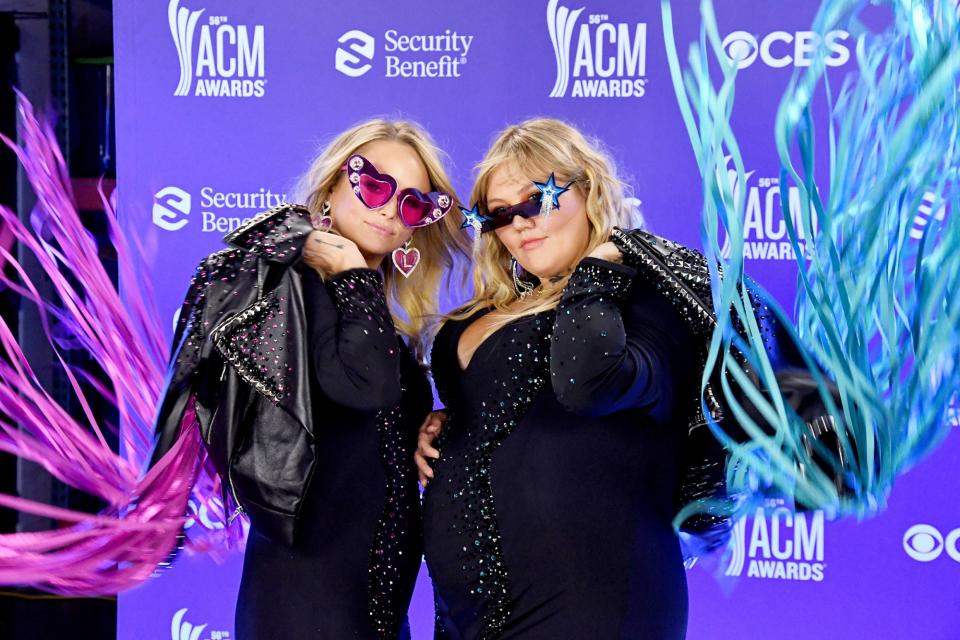 Miranda Lambert and Elle King Had the Best Time at the 2021 ACM Awards: See the Photos