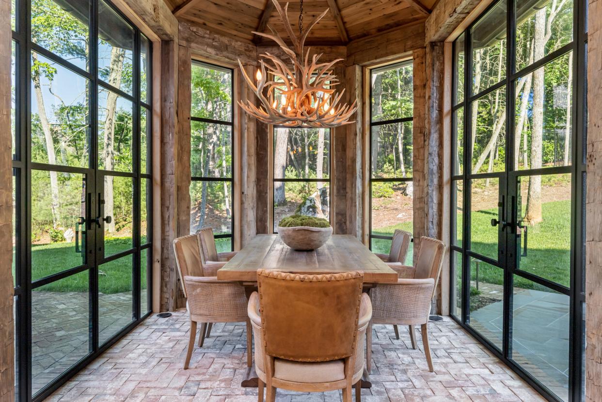 The most expensive home sold in Buncombe County closed for $9.6 million. Located at 29 Hemlock Road, the English Tudor-style home is on a secluded, 1.5-acre cul-de-sac that borders equestrian trails and the Blue Ridge Parkway.