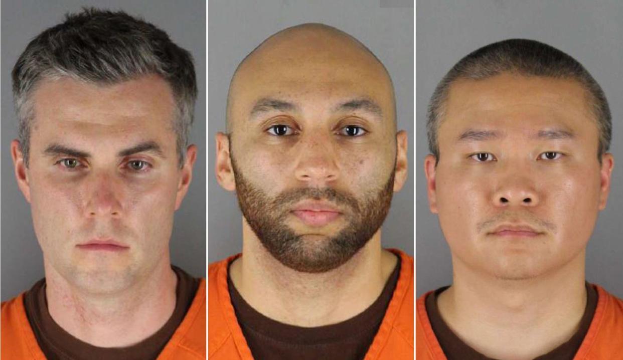 Thomas Lane, J. Alexander Kueng and Tou Thao are set for trial on Aug. 23.