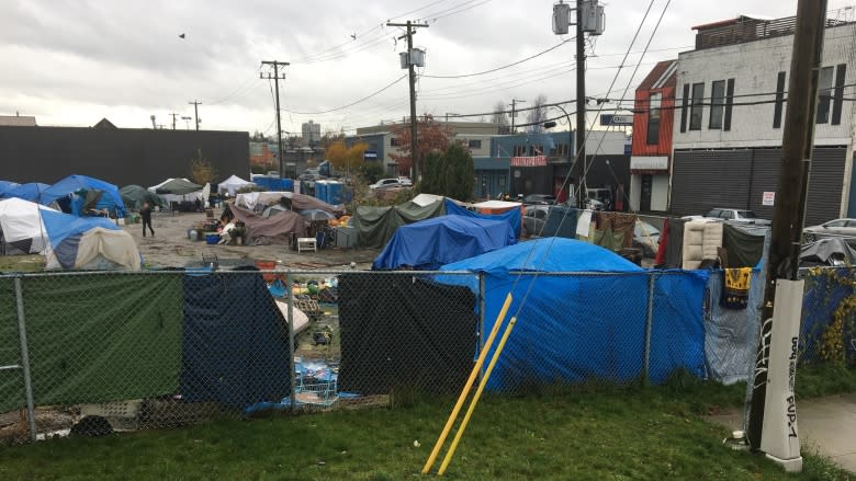 'Sugar Mountain' tent city residents vow to stay despite eviction order