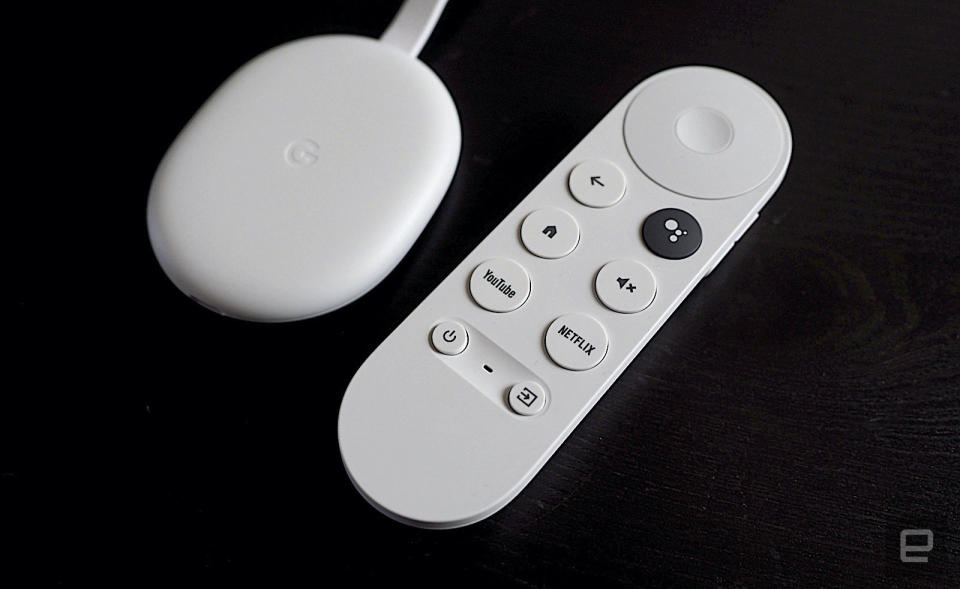 The new Chromecast with Google TV