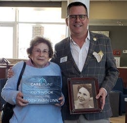 Edith Rabin Linn room naming at Care Point Health & Wellness.