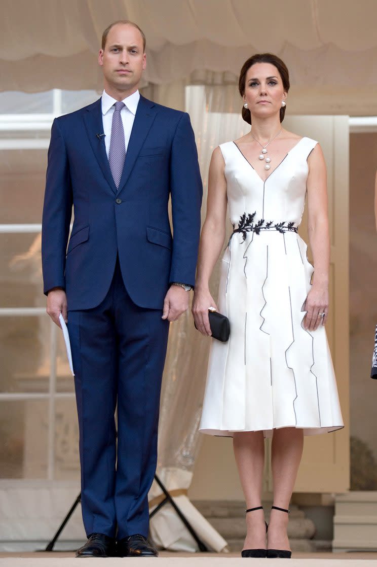 The duke and duchess of Cambridge. (Photo: KGC-178/STAR MAX/IPx)