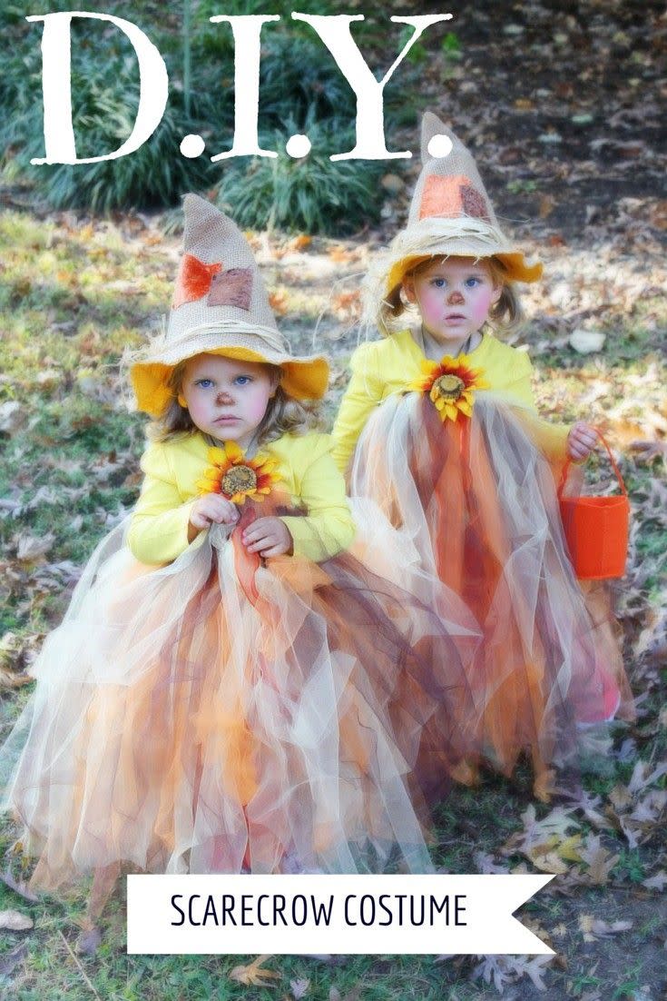 Scarecrow Sisters Halloween Costumes