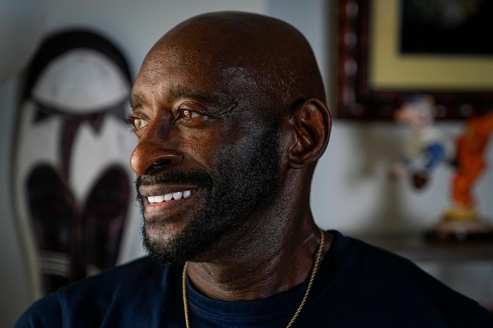 Diagnosed with HIV in the mid-1990s, Marko Phillips, 63, of Columbus' West Side, has turned his illness into activism. "People don't recognize we're still here. People don't know there are long-term survivors," he says.