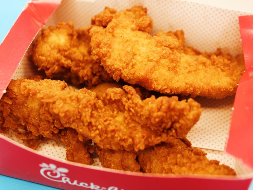 chick fil a chicken tenders