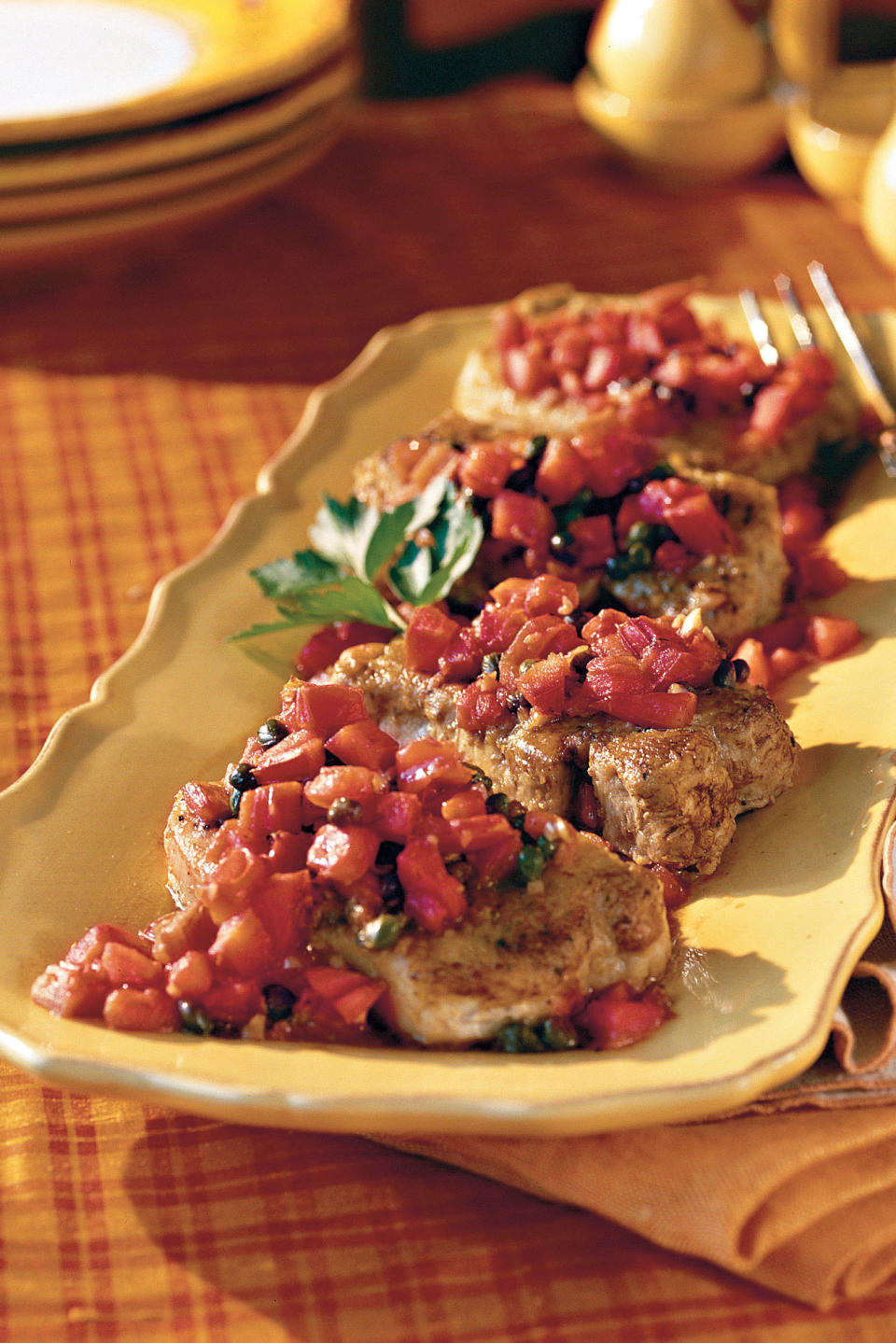 Tuscan Pork Chops