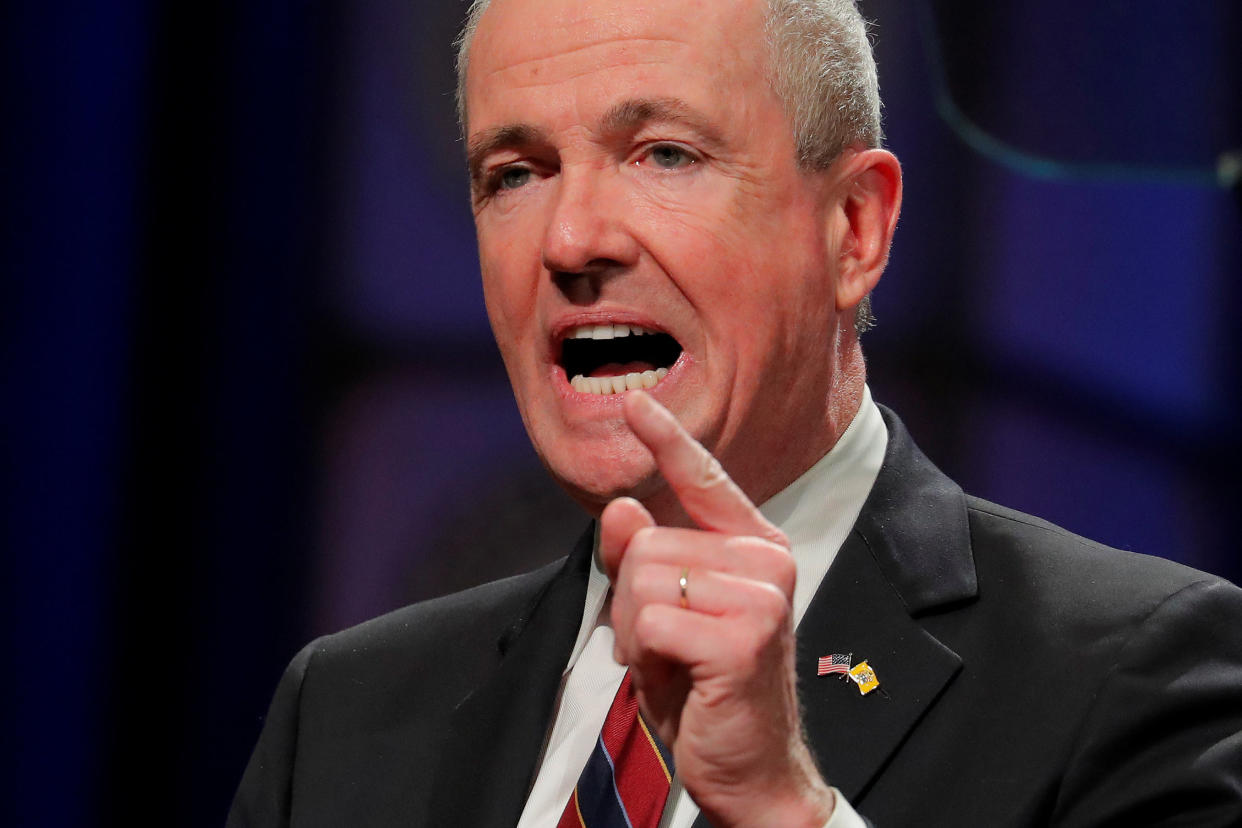 Gov. Phil Murphy is easing political tensions&nbsp;in New Jersey -- well, somewhat, because it's still Jersey. (Photo: Lucas Jackson / Reuters)