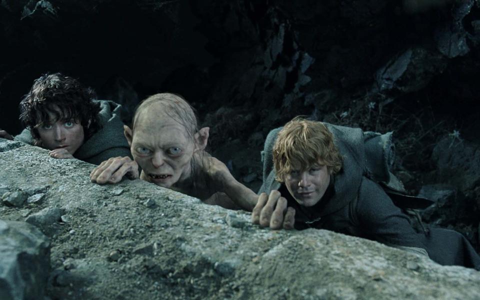 Performance capture technology was used to create Gollum in The Return of the King - AP Photo /New Line Productions