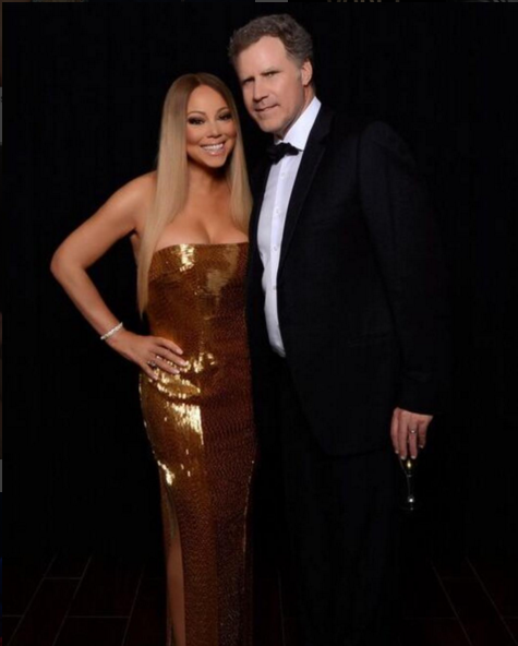 Mariah Carey and Will Ferrell