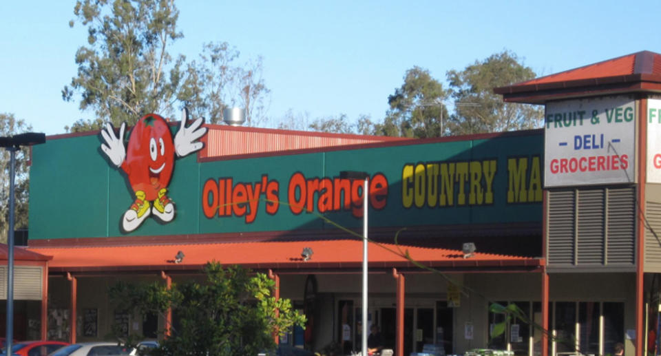 Local store Olley’s Orange Country Market not only donates fresh fruit and veg to the brothers but also gave Kane a job. Source: Facebook