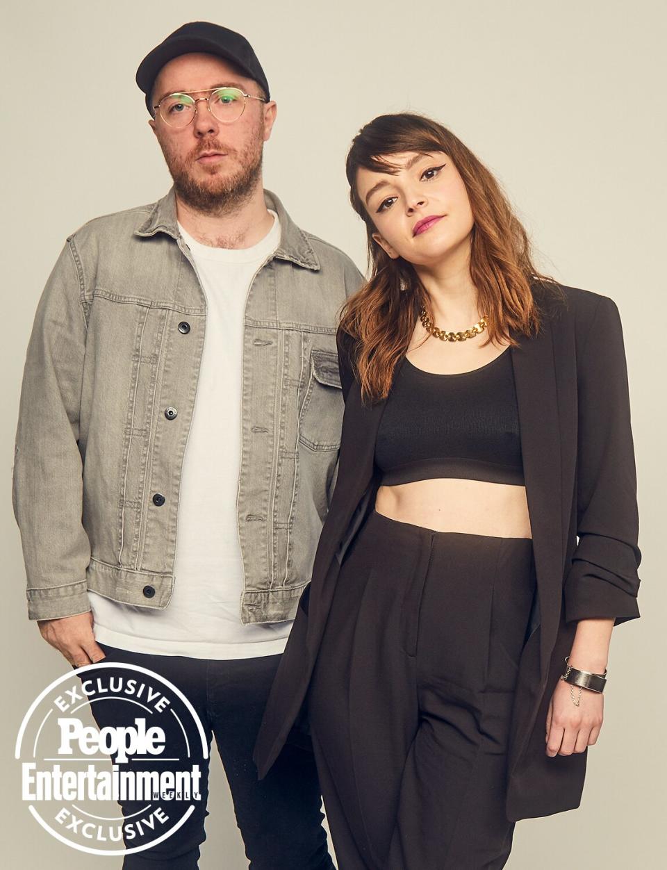 Martin Doherty & Lauren Mayberry of CHVRCHES