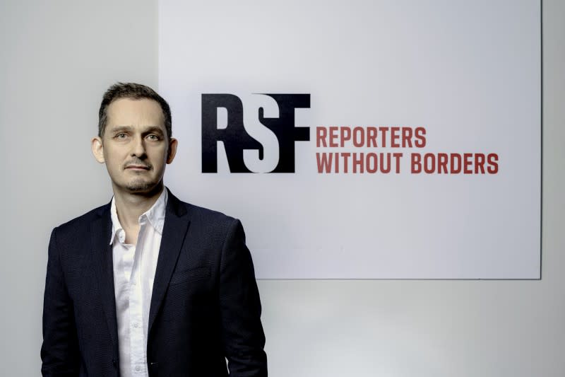 無國界記者（RSF）東亞辦事處主任艾瑋昂（Cédric Alviani）（RSF東亞辦事處提供）
