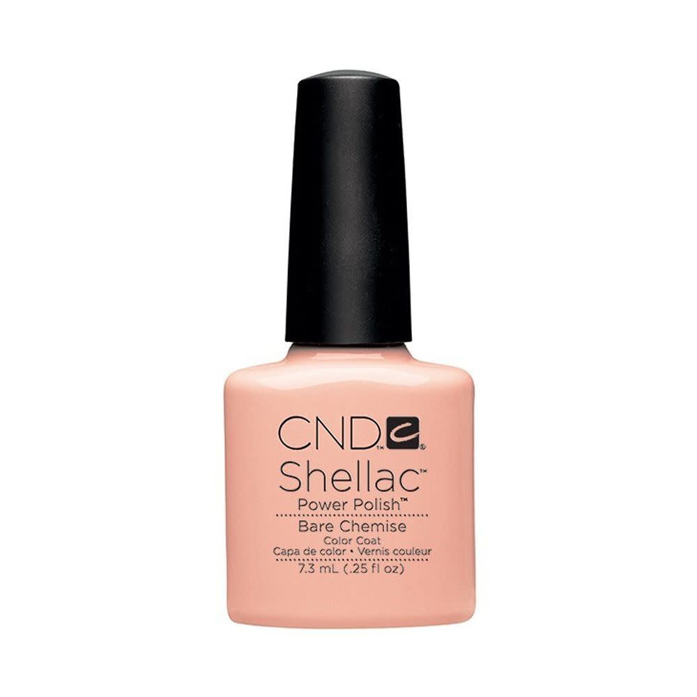 <p><a href="https://go.redirectingat.com?id=74968X1596630&url=https%3A%2F%2Fwww.beyondpolish.com%2Fproducts%2Fcnd-shellac-bare-chemise-0-25-oz&sref=https%3A%2F%2F" rel="nofollow noopener" target="_blank" data-ylk="slk:Shop Now;elm:context_link;itc:0;sec:content-canvas" class="link rapid-noclick-resp">Shop Now</a></p><p>Shellac in Bare Chemise</p><p>beyondpolish.com</p><p>$15.30</p>