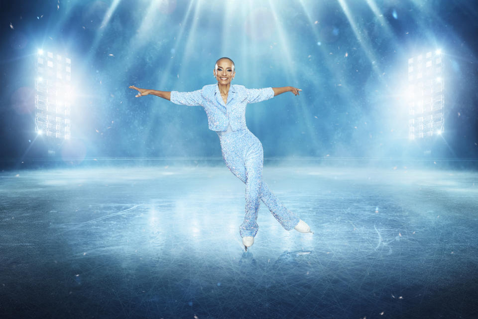Dancing On Ice finalist Adele Roberts hails from the North West. (ITV)