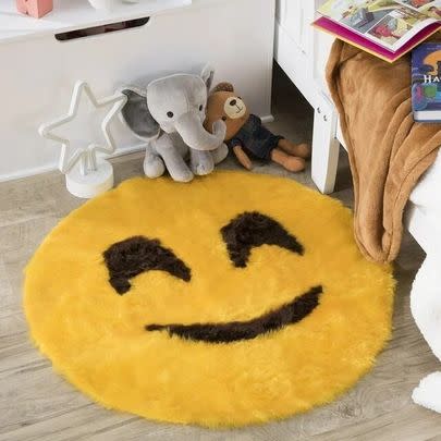 Smiley rug 