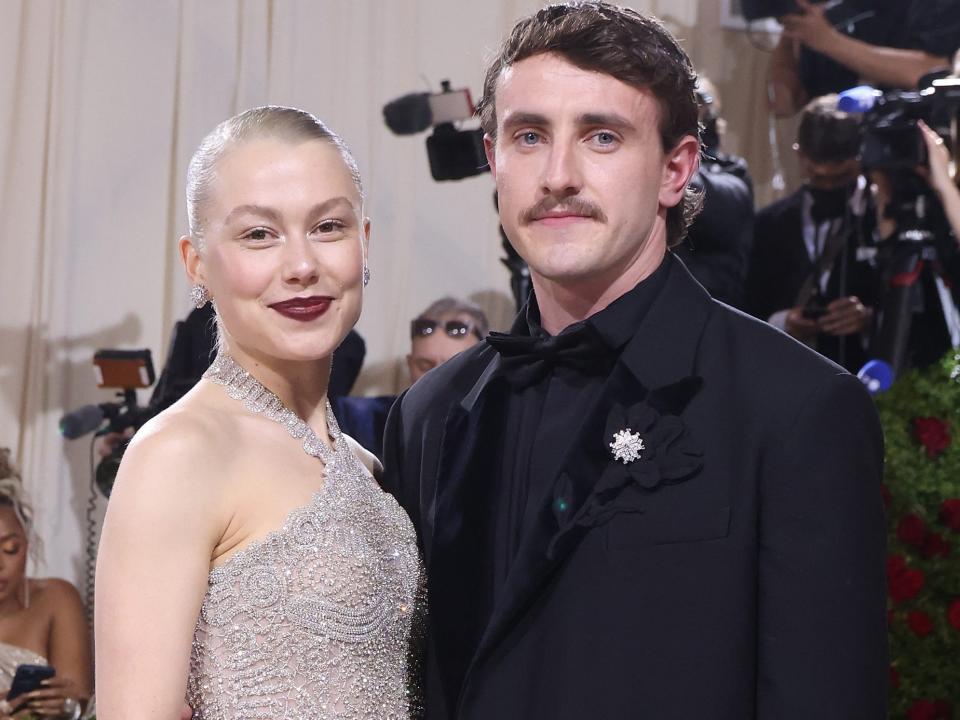 Phoebe Bridgers and Paul Mescal at the 2022 Met Gala.