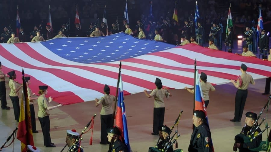 Scenes from the 2023 Virginia International Tattoo at Scope Arena (WAVY Photo – Jimmy LaRoue)