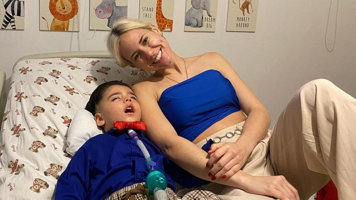 Karime Borja le da el adiós a su hijo con una emotiva ceremonia: "Gracias  Mateo por existir"