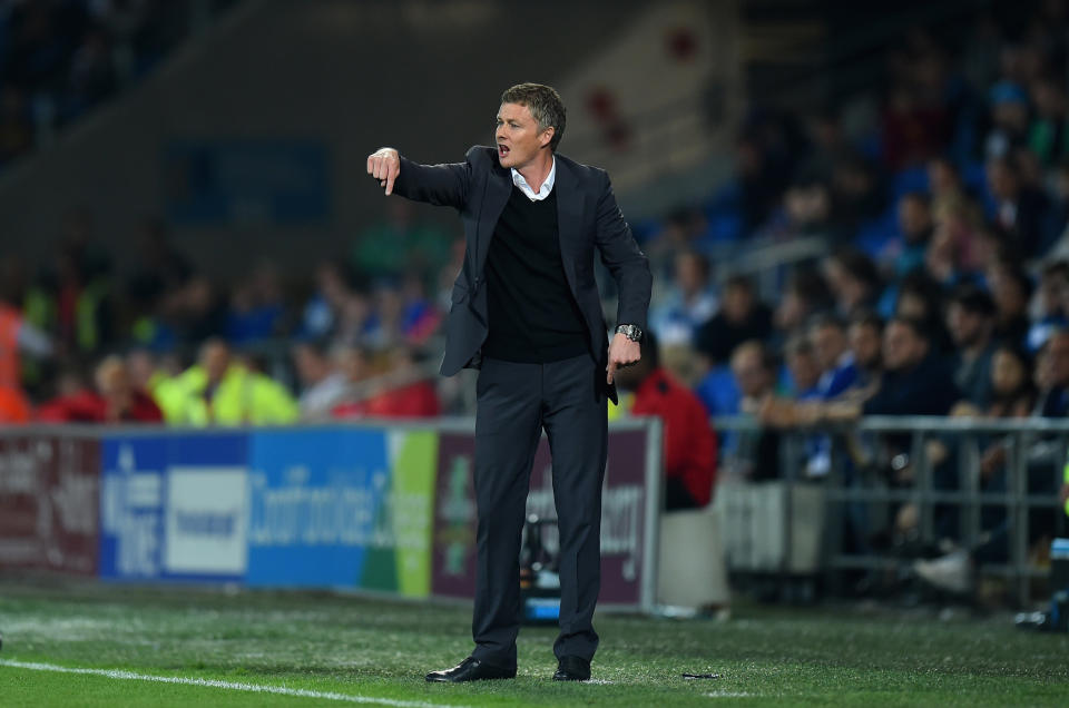 <p>Solskjaer departed Cardiff in September that same year after a poor run of form in the Championship.(Getty) </p>