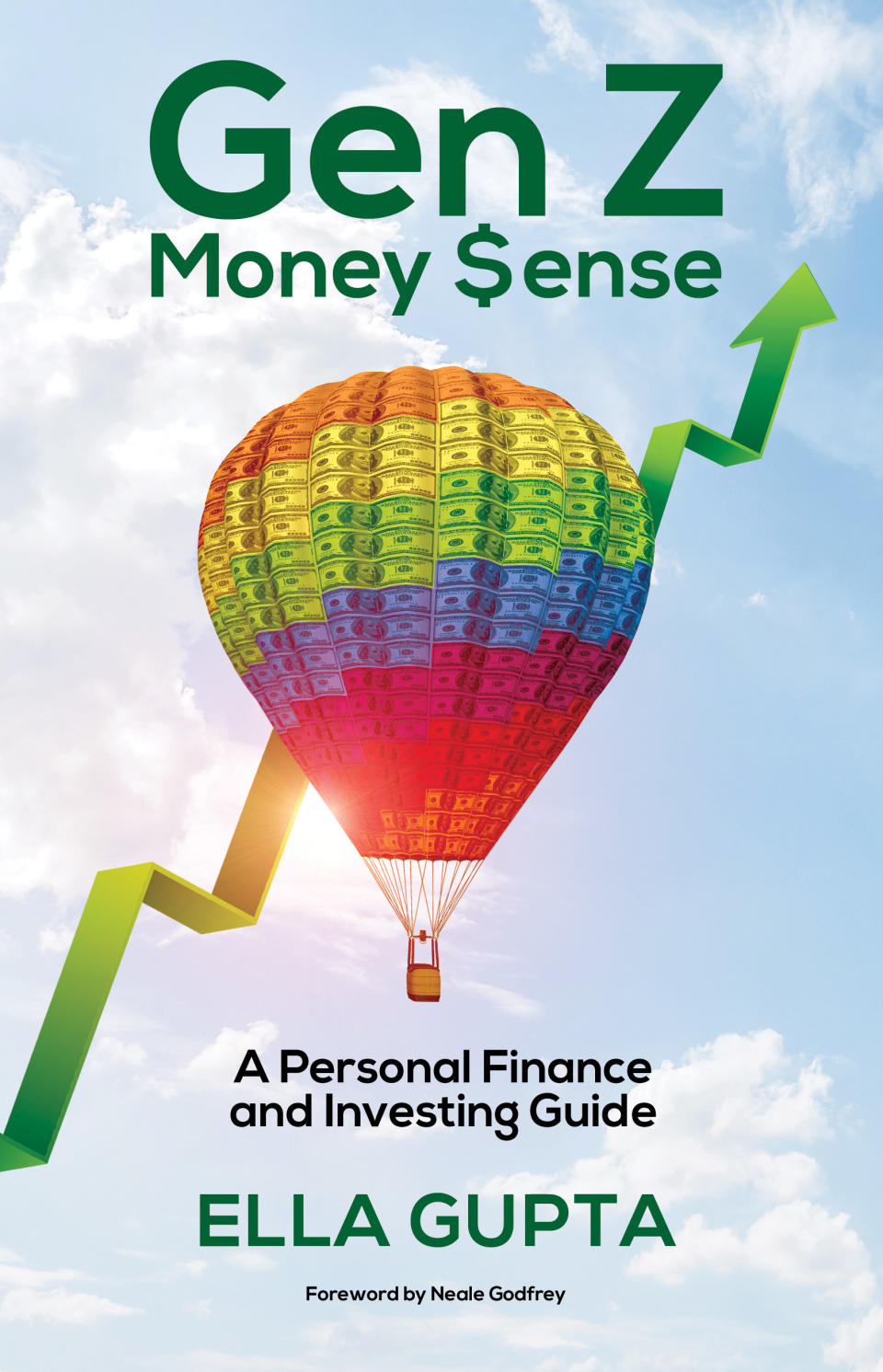 The cover of Ella Gupta's recently released book on personal finances for Generation Z. (Credit: Ella Gupta)