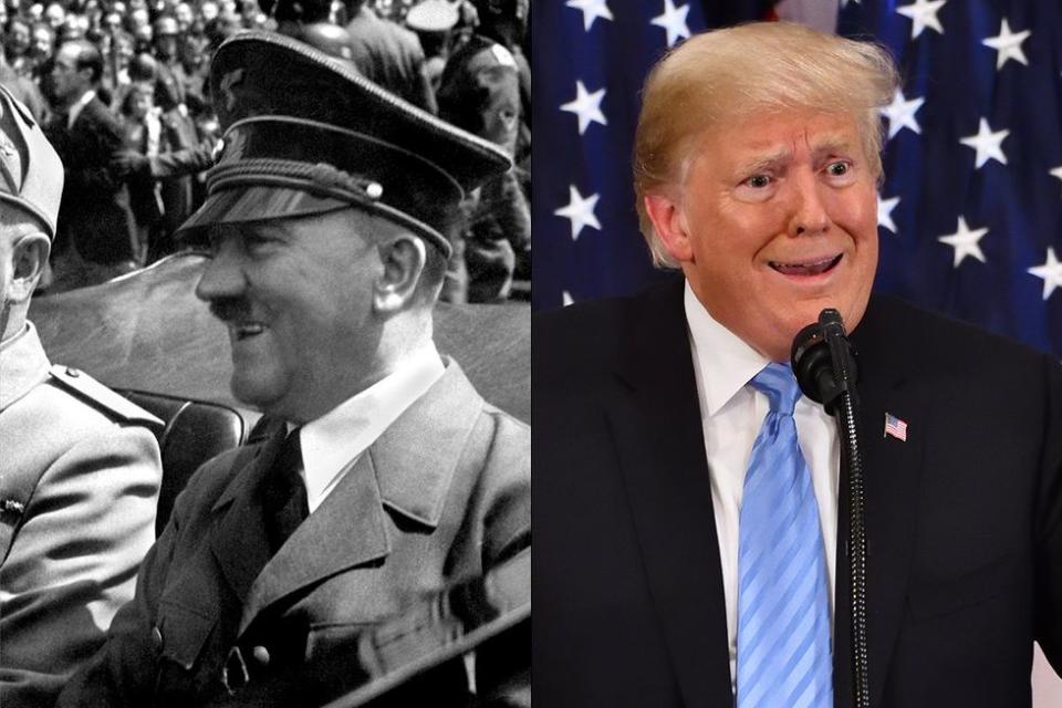 Adolph Hitler Donald J Trump