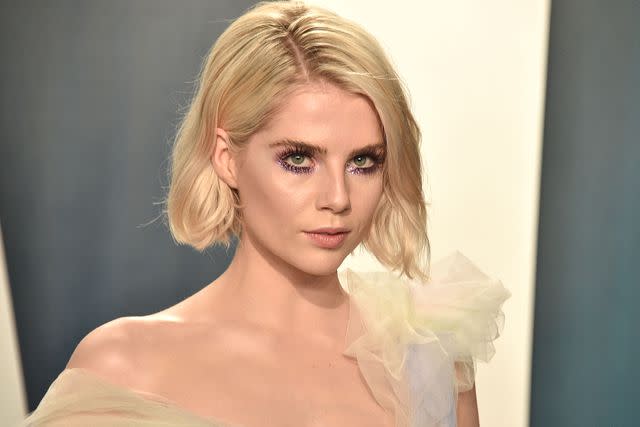 <p>Getty Images</p> Lucy Boynton