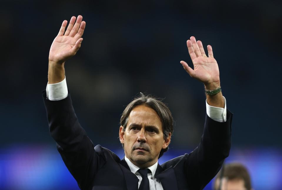 Inter Milan manager Simone Inzaghi (Photo by Carl Recine/Getty Images)