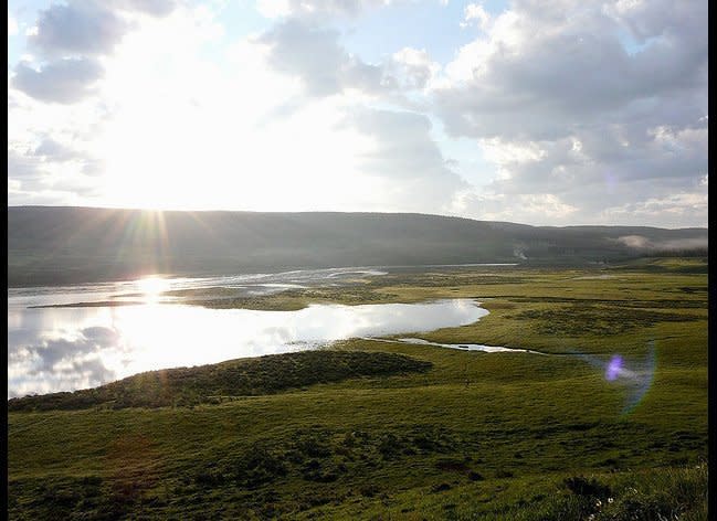 Yellowstone's Hayden Valley. (mtsn, Flickr)