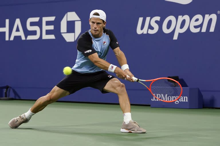 Diego Schwartzman y una noche particular: empezó su partido en el estadio Armstrong y lo terminó en el Ashe