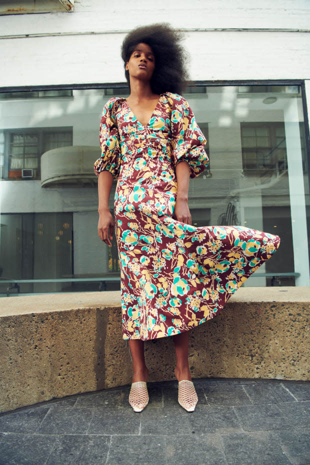 <p>A look from the Tanya Taylor Spring 2023 collection. <em>Photo: Courtesy of Tanya Taylor</em></p>