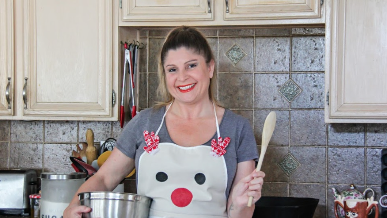 reindeer apron