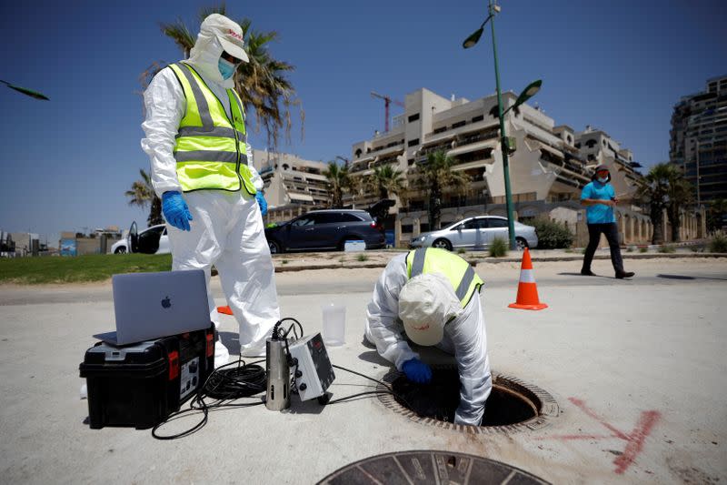 Surveillance scheme hunts for COVID traces in Israel's sewers