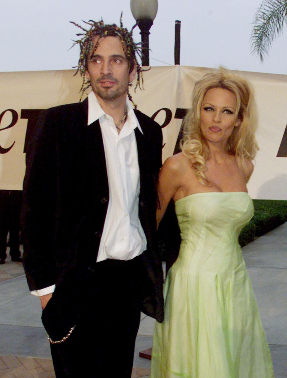 Tommy Lee and Pamela Anderson (REUTERS)