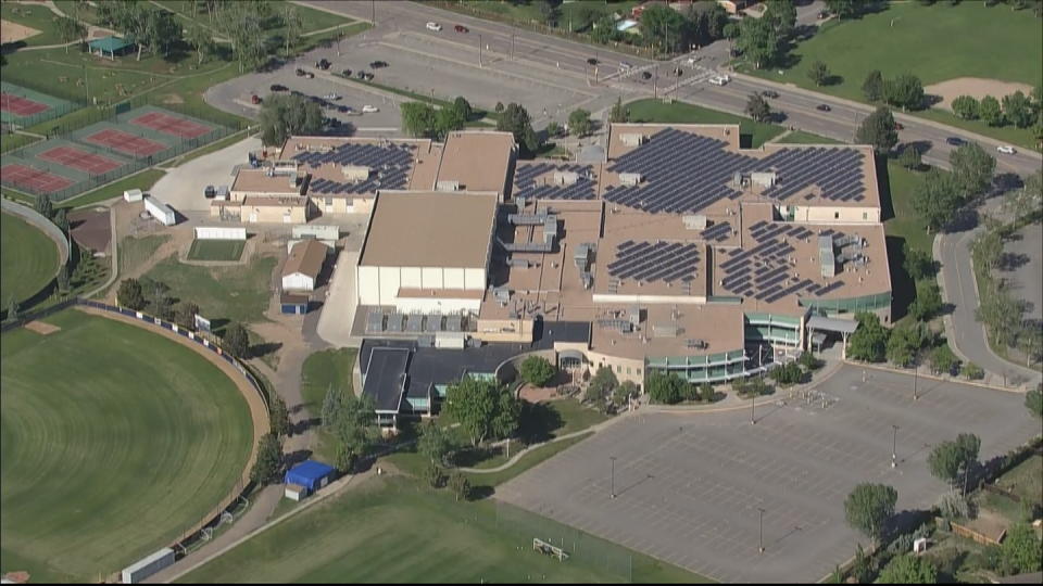 Columbine High School. / Credit: CBS News