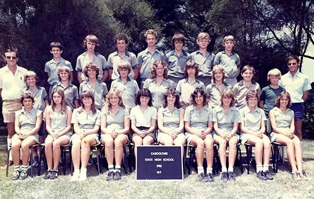 Keith as a teen in 10th grade at Caboolture State High School in Queensland. Source: Coleman-Rayner