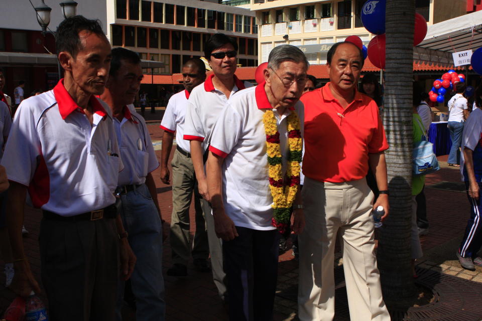 Chiam See Tong is expected to contest Bishan-Toa Payoh. (Yahoo! photo/ Henry Lim)