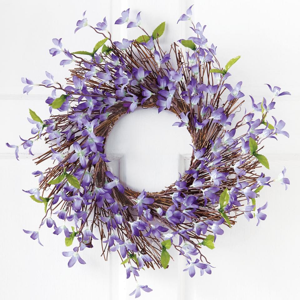 Forsythia Twig Wreath