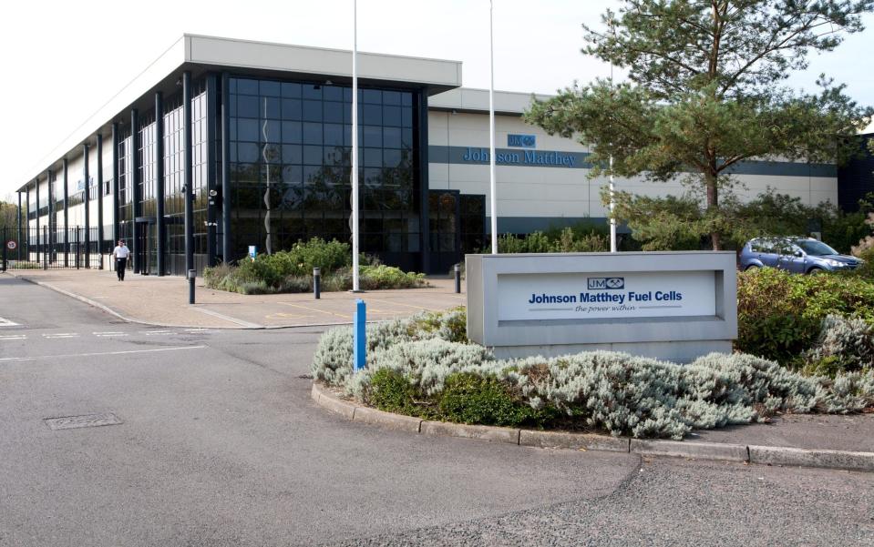 johnson Matthey Fuel Cells building