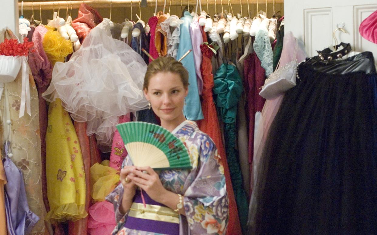 Katherine Heigl in 27 Dresses, where her character was a bridesmaid 27 times - 27 Dresses/20th Century Fox