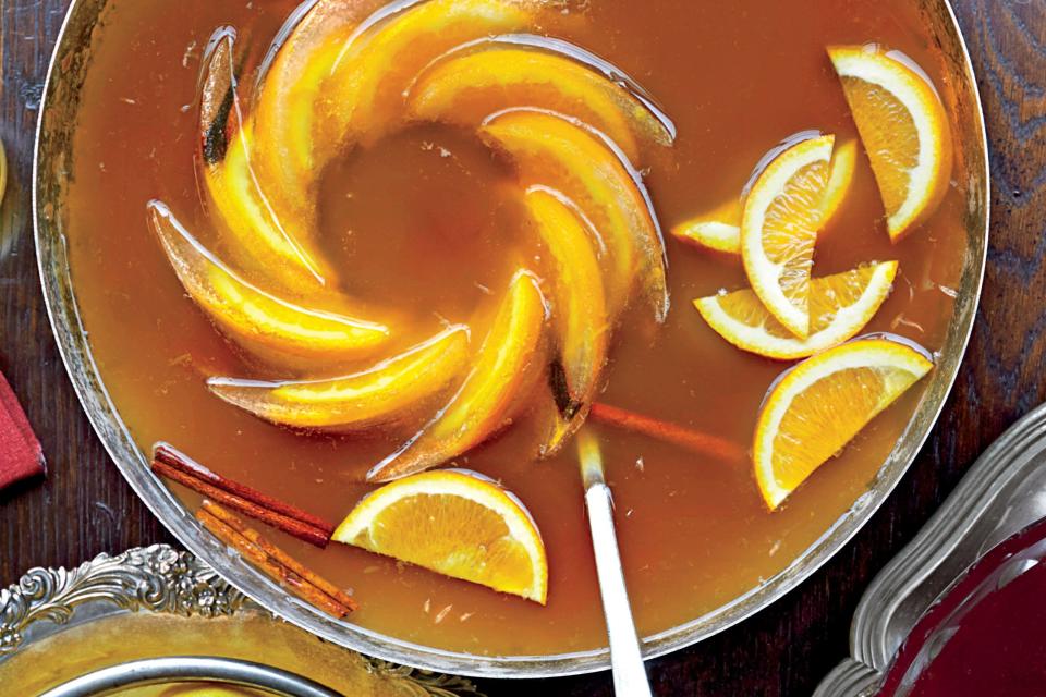 Sorghum-Cider Punch