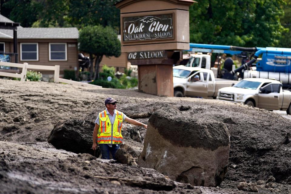 oak glen mudslide