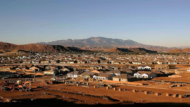 PHOTO: FILE - The Sunriver housing development is seen, Oct. 13, 2005 in St. George, Utah. (George Frey/Getty Images, FILE)