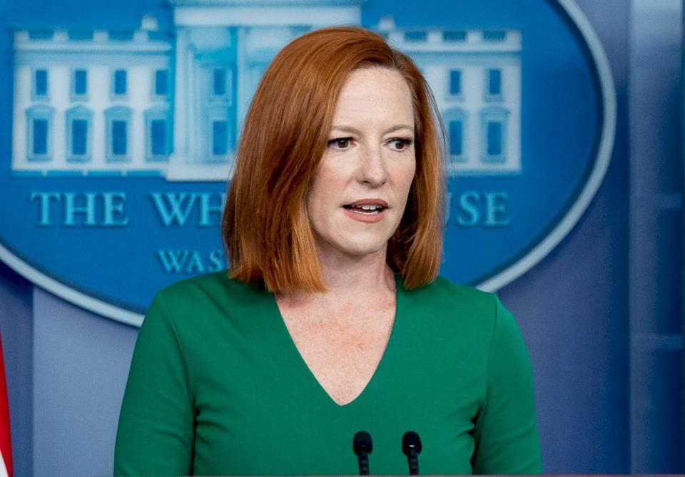 美國白宮發言人莎琪(Jen Psaki)。 (圖:白宮)